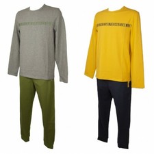 Pyjama pour homme BIKKEMBERGS home suit interlock coton d'hiver à manches longue