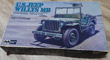 Mitsuwa model U.S. Jeep Willys MB 1/20 Scale Plastic model Rare Item