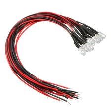 10pc 5mm LED RGB lumière