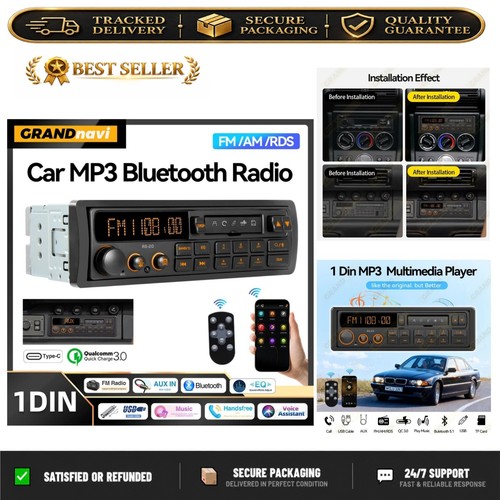 Autoradio din bluetooth mp3 - bluetooth,