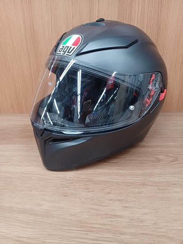 Agv matte black - agv, motorcycle