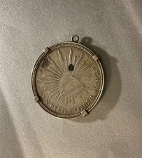 UN PESO 1903 MEXICO MONNAIE EN ARGENT ( PENDENTIF )
