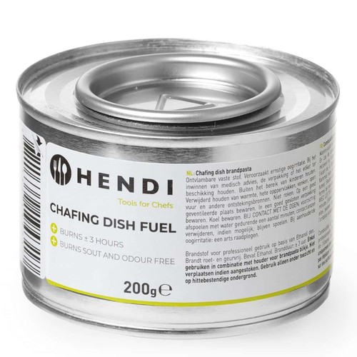 Gel combustible pour chafing - combustible,