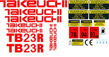 Takeuchi TB23R Mini Digger