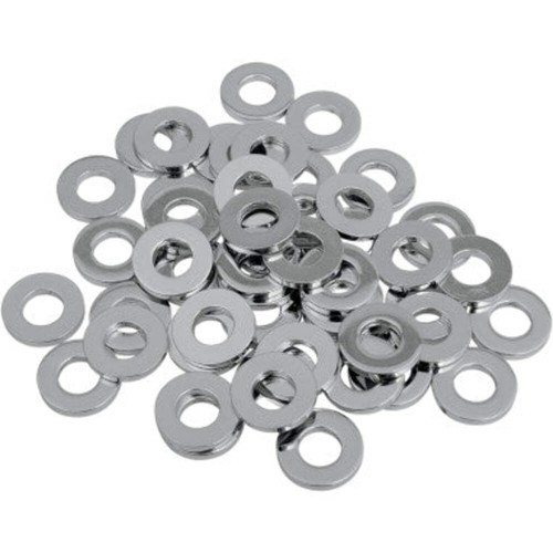 Chromed washing machine rings - machine,