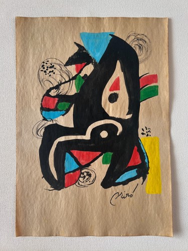 Joan miro dessin - joan, sur
