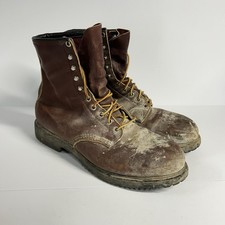 Red Wing Boots Mens 11D Brown