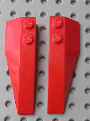 Ailes lego star - lego, red