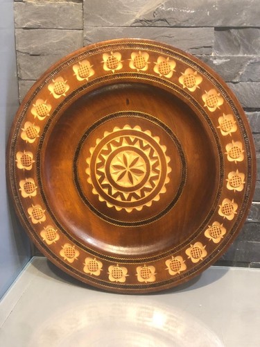 Assiette décorative plat