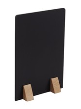 Ardoise MENU A4 30x21cm bois