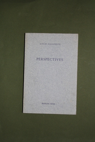 Livre rare perspectives - perspectives, "