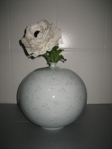 Vintage vase boule - vase, chinois