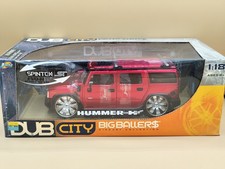 1/18 Hummer H2 "Tuning" Rouge