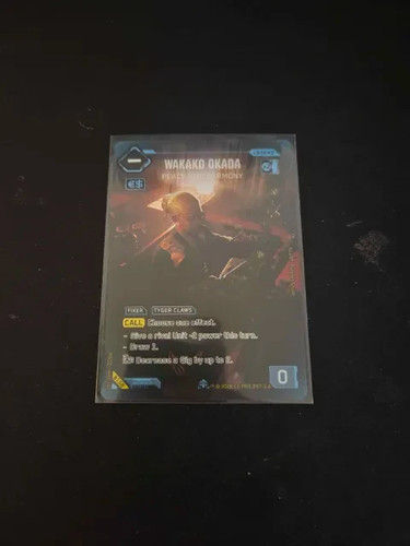 Cyberpunk tcg wakako - tcg,