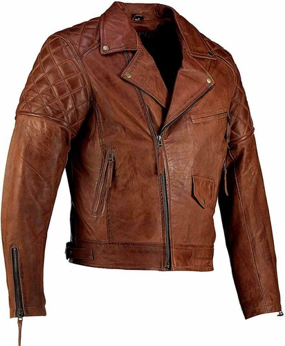 Veste moto homme café - moto, racer