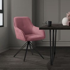 Fauteuil de salon vieux rose