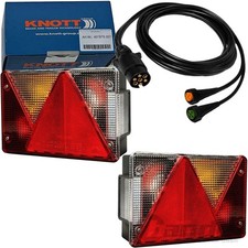 2X KNOTT FEUX ARRIÈRE