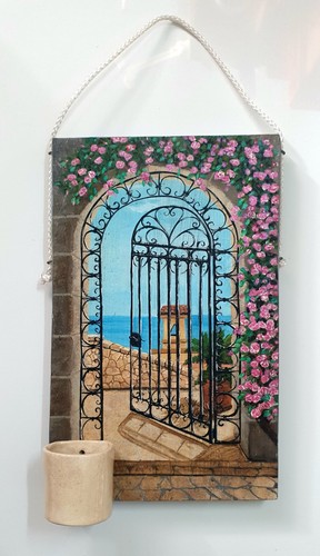Tableau sur bois - tableau,