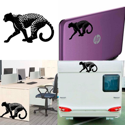 Guepard autocollant vinyle - en,