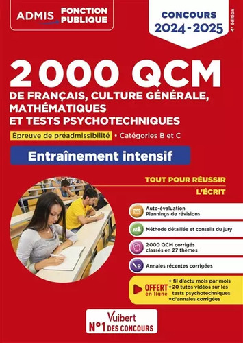 2000 qcm français culture - de,