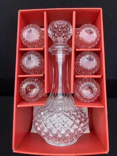 Service liqueur cristal - service, À