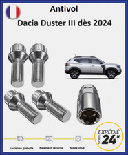 Écrous antivol de roues Dacia Duster 3 dès 2024