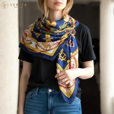 RARE VINTAGE foulard en soie