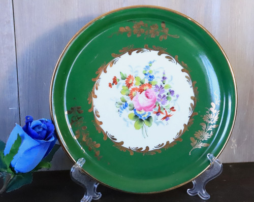 Plat gâteau ancien en - plat,