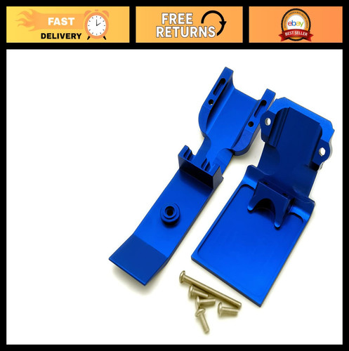 Aluminum front skid plate - aluminum, set