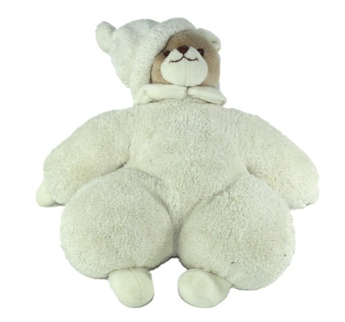 Doudou peluche ours - , blanc
