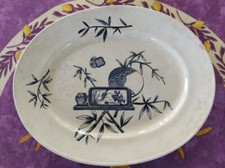 Plat Ovale ancien Terre de Fer