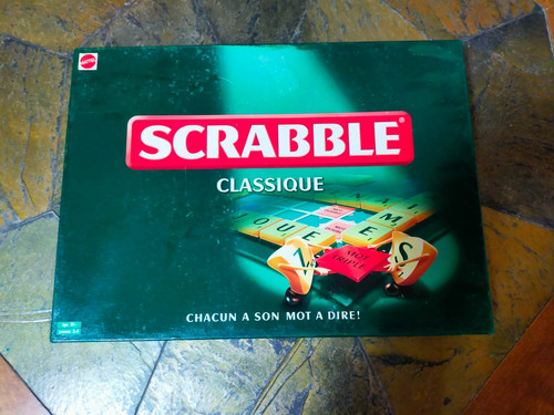 Jeu scrabble mattel - jeu,