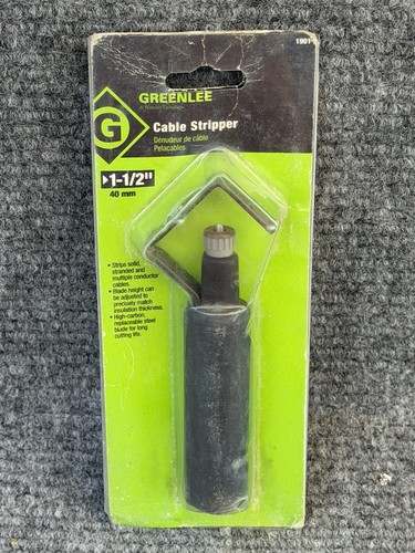 Greenlee 1901 cable stripper - greenlee,