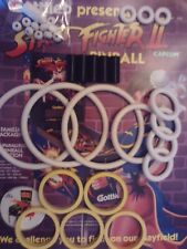 FLIPPER-GOTTLIEB-STREET FIGHTER II .KIT ELASTIQUES-DOIGT DE FLIPPER JAUNE