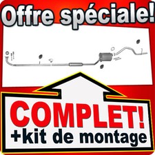 Ligne pot d'échappement pour