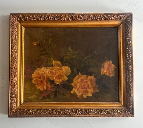 Tableau ancien huile nature - tableau,