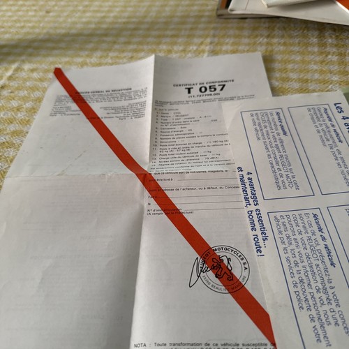 Certificat conformité fox - fox, oem