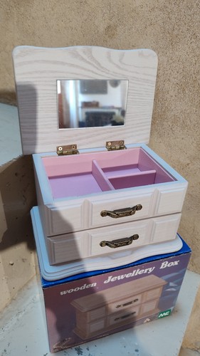 Boite bijoux bois neuve - boite, À