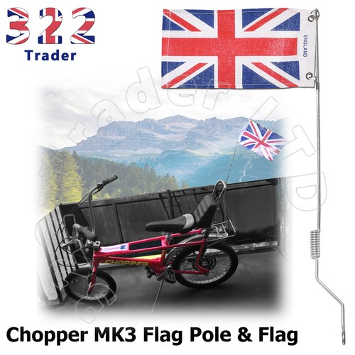 Raleigh chopper mk3 drapeau - raleigh,