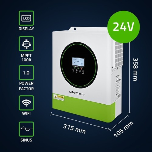 Qoltec hybrid off - hybrid, solar
