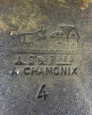 Cloche ancienne vache A.S