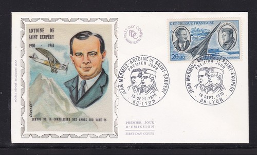 Enveloppe jour france 1970 - enveloppe, 1°