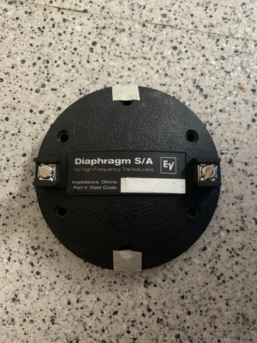 Diaphragme haut parleur ev - 3x,