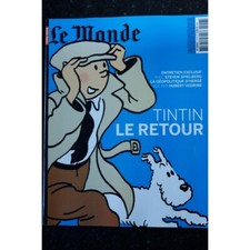 LE MONDE HORS-SERIE 17  -  DECEMBRE 2009 SPECIAL TINTIN LE RETOUR ENTRETIEN STEV