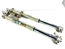 1993 93 Suzuki RMX250 RMX 250 Front Forks Fork Legs Triple Tree Clamp Suspension