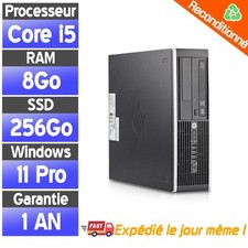 ☑️⭐☑️HP Compaq 8200 Elite SFF - Intel Core i5 - 8Go Ram - 256Go SSD - Windows 10