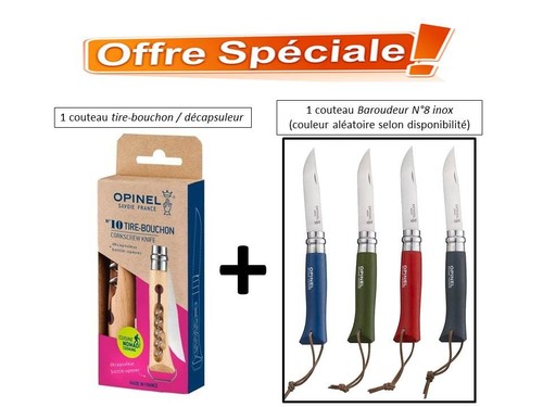 Offre couteaux opinel 1 - offre, :