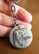 Ancien porte clé métal Chien