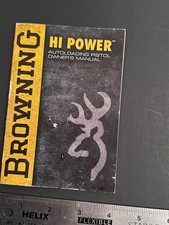 Browning FN High Power HP GP Manual Original English Language