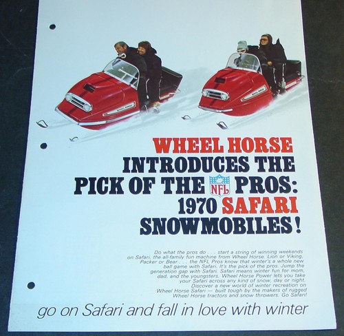 Rare 1970 wheel horse safari - wheel,